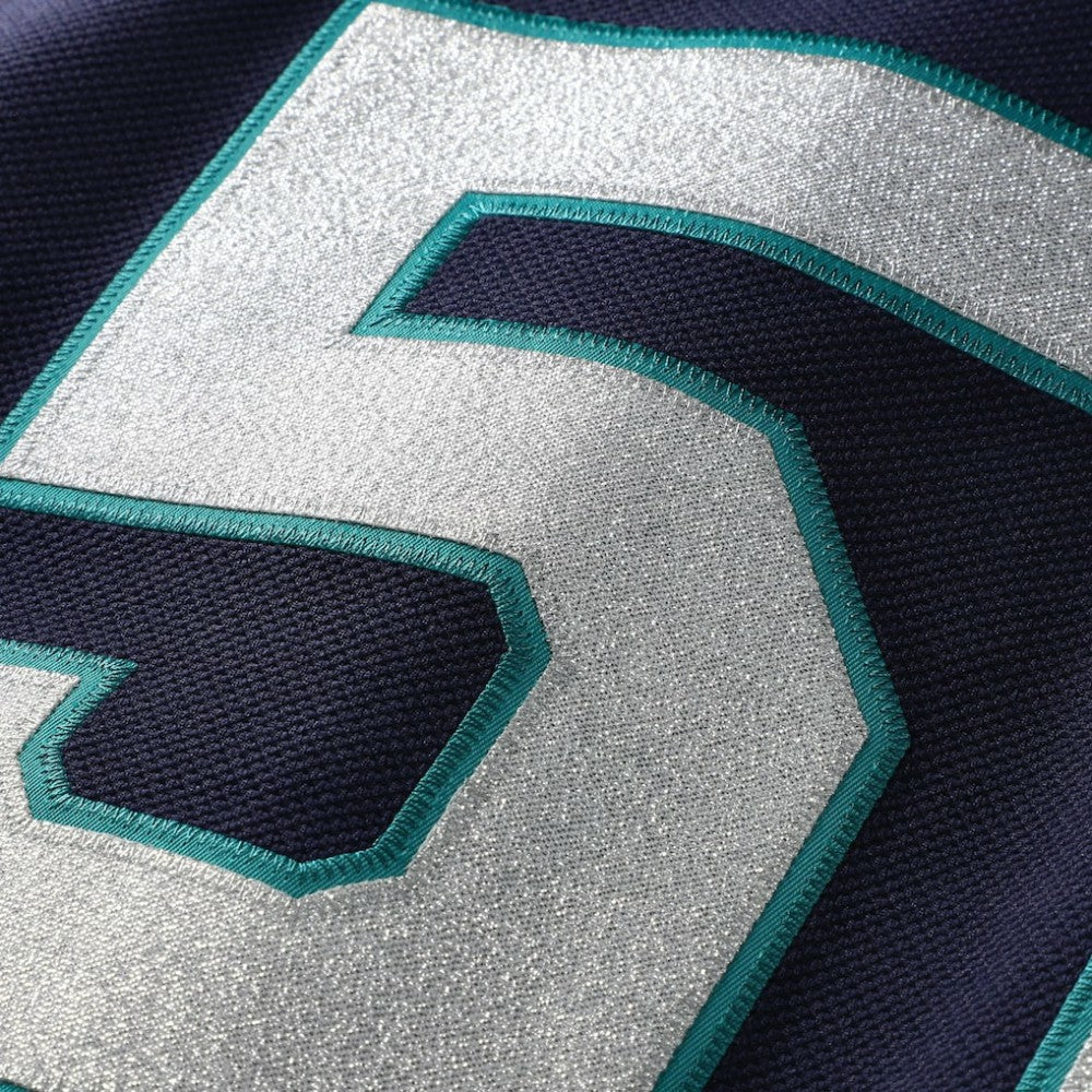 MLB Ichiro Suzuki Seattle Mariners Mitchell & Ness 2006 Cooperstown Mesh Batting Practice Button-Up Jersey