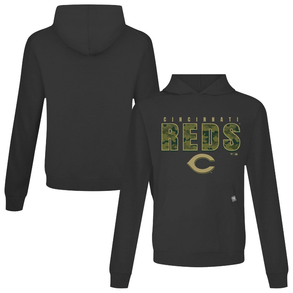 MLB Cincinnati Reds Levelwear Relay Protect Pullover Hoodie