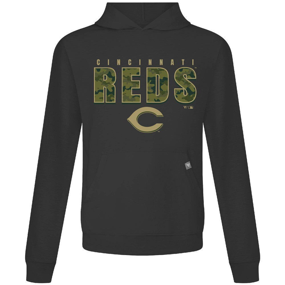 MLB Cincinnati Reds Levelwear Relay Protect Pullover Hoodie