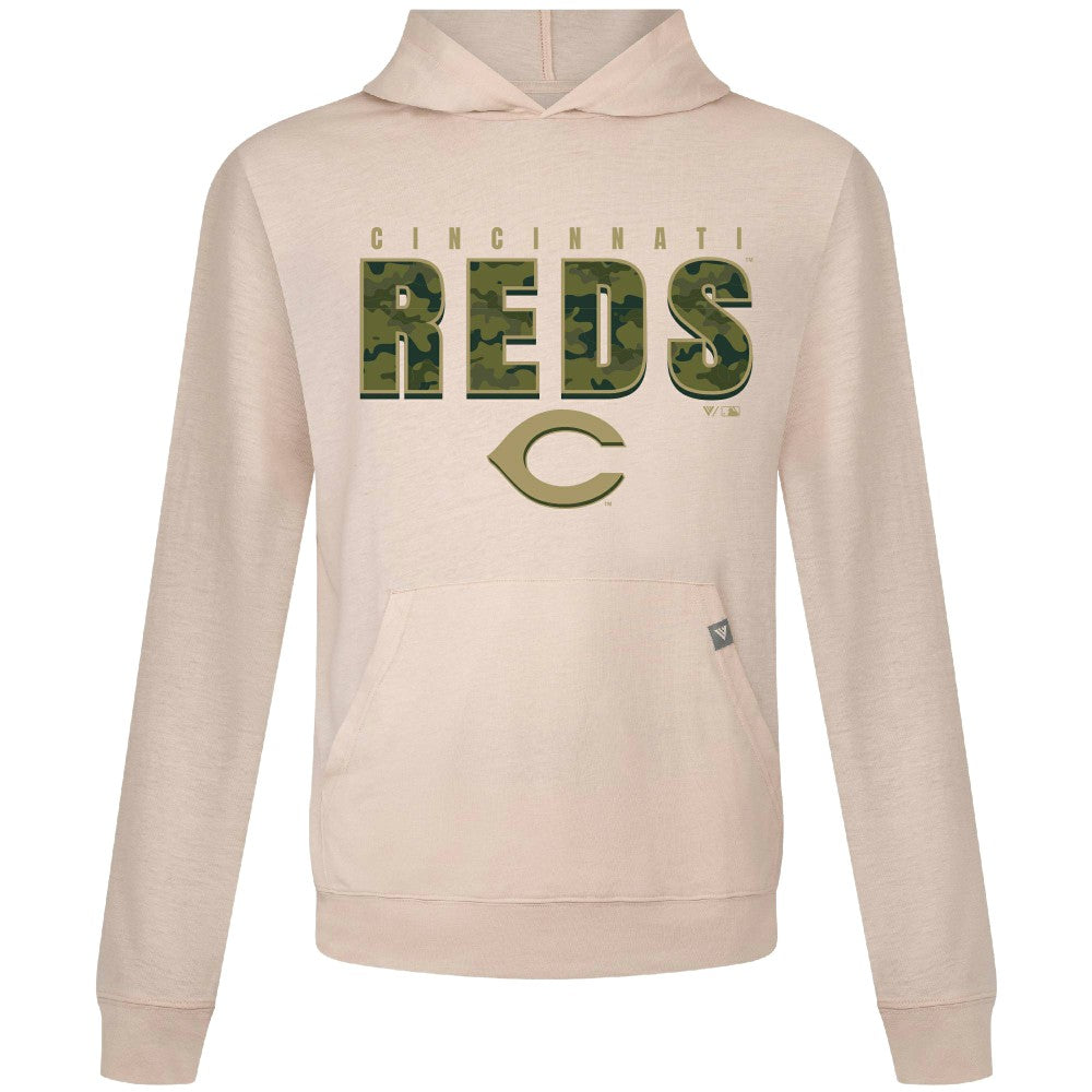 MLB Cincinnati Reds Levelwear Relay Protect Pullover Hoodie