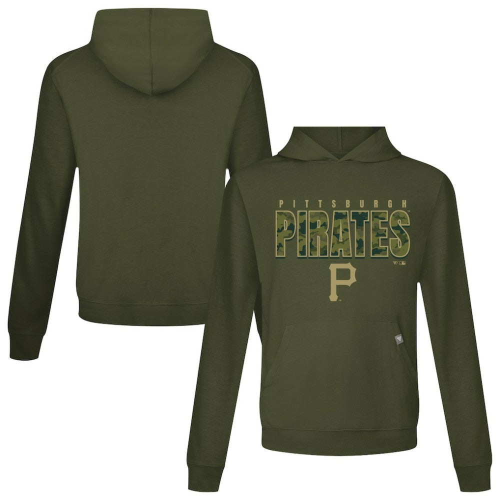 MLB Pittsburgh Pirates Levelwear Relay Protect Pullover Hoodie