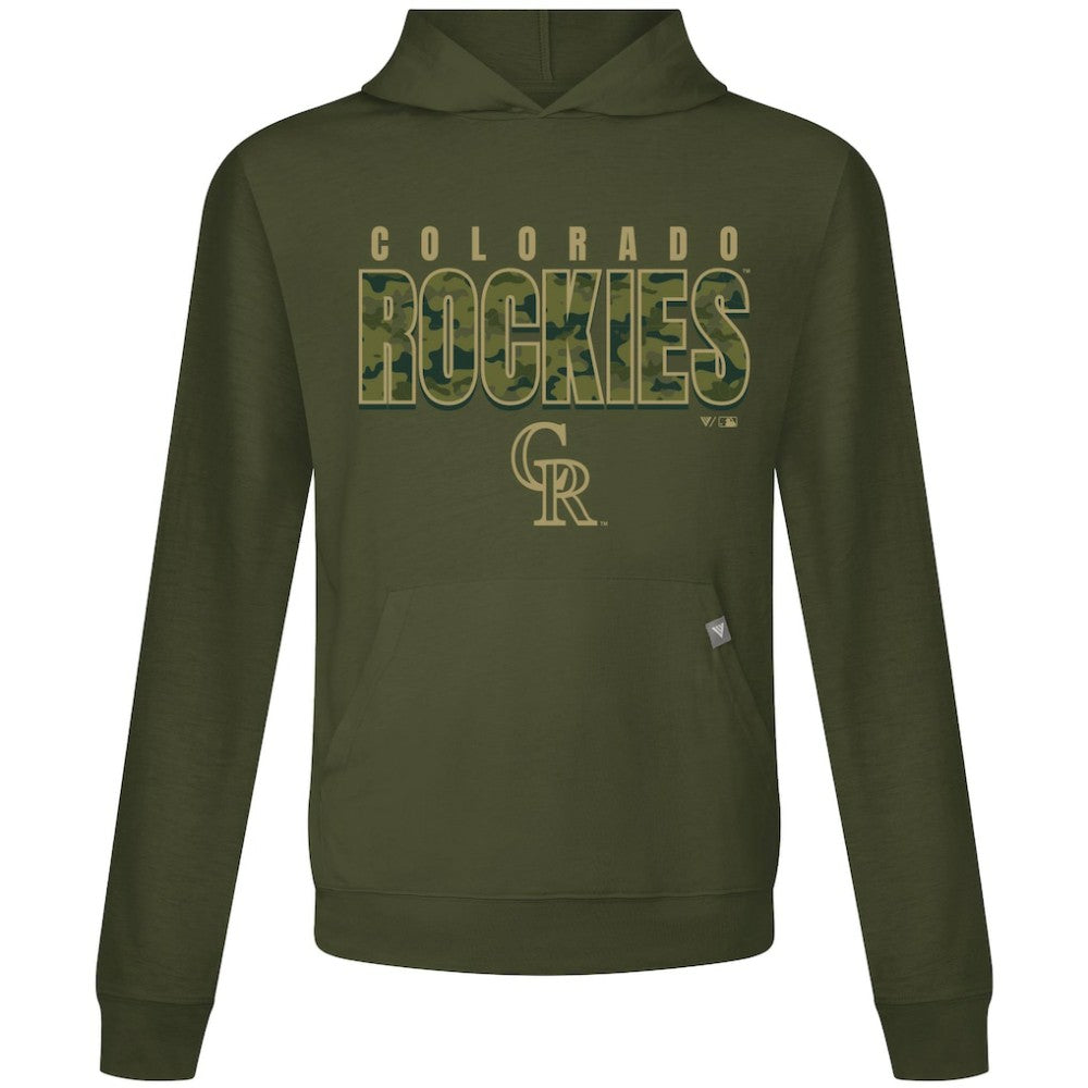 MLB Colorado Rockies Levelwear Relay Protect Pullover Hoodie