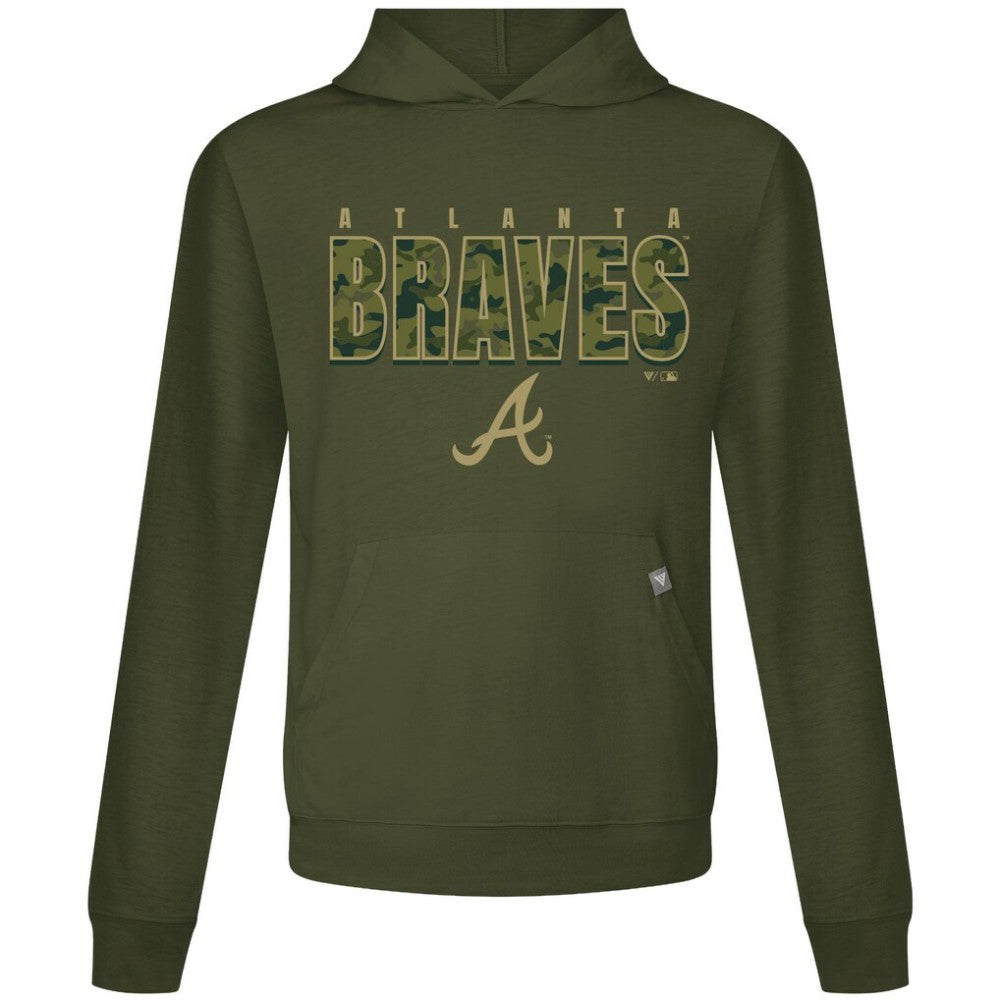 MLB Atlanta Braves Levelwear Relay Protect Pullover Hoodie