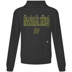 MLB Miami Marlins Levelwear Relay Protect Pullover Hoodie