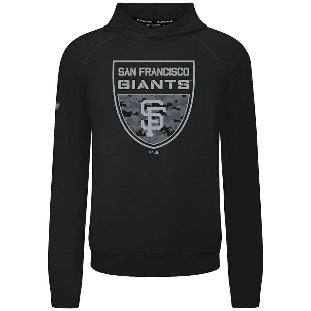 MLB San Francisco Giants Levelwear Mandate Buckler Tri-Blend Pullover Hoodie