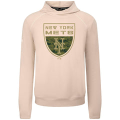 MLB New York Mets Levelwear Mandate Buckler Tri-Blend Pullover Hoodie
