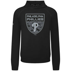 MLB Philadelphia Phillies Levelwear Mandate Buckler Tri-Blend Pullover Hoodie