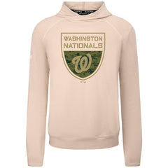 MLB Washington Nationals Levelwear Mandate Buckler Tri-Blend Pullover Hoodie