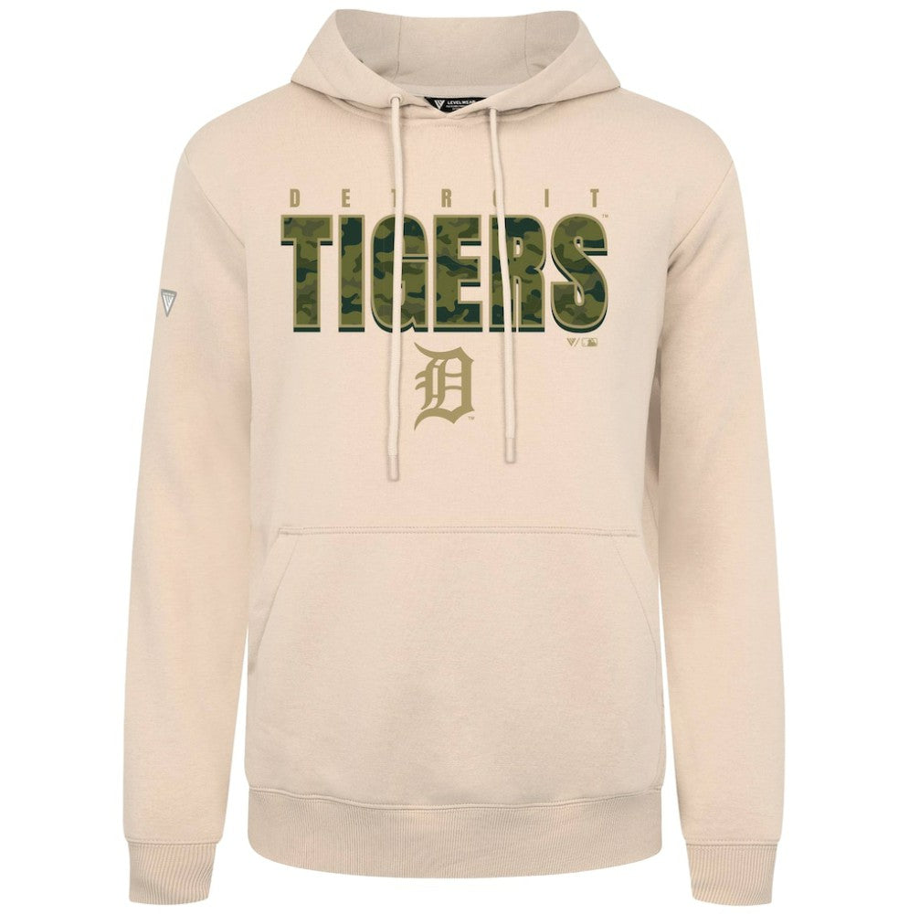 MLB Detroit Tigers Levelwear Podium Protect Pullover Hoodie