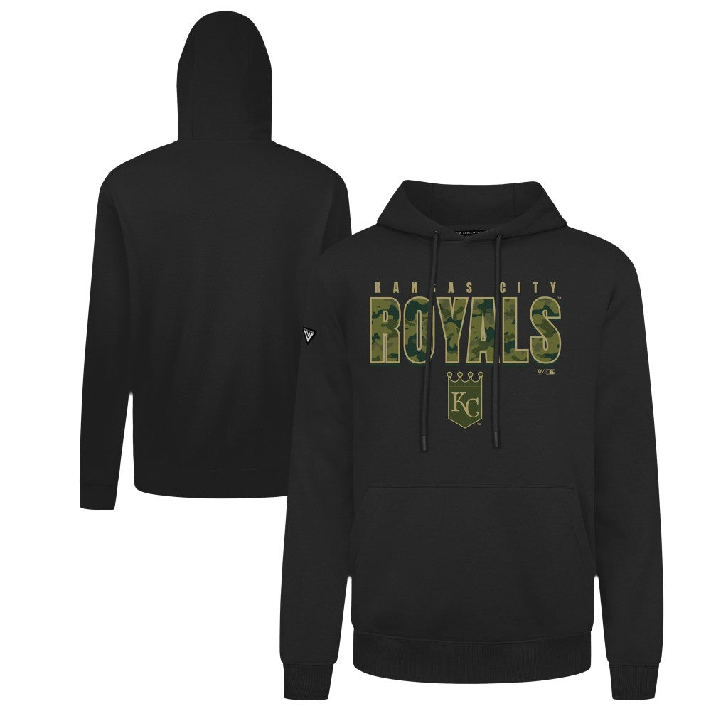 MLB Kansas City Royals Levelwear Podium Protect Pullover Hoodie