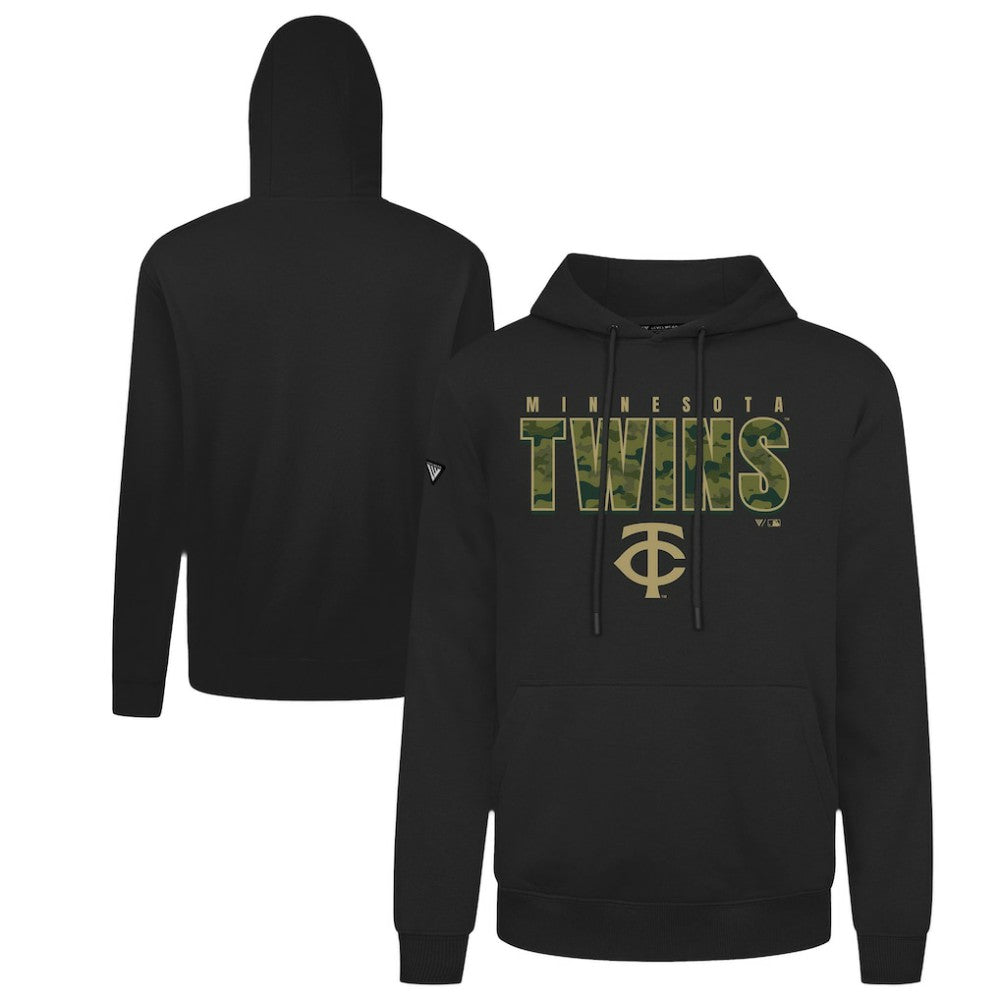 MLB Minnesota Twins Levelwear Podium Protect Pullover Hoodie