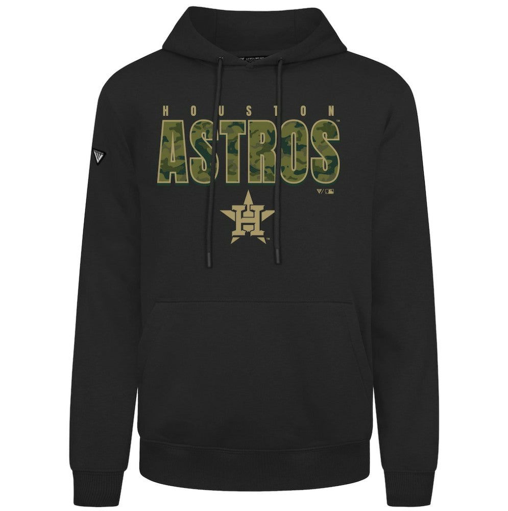 MLB Houston Astros Levelwear Podium Protect Pullover Hoodie