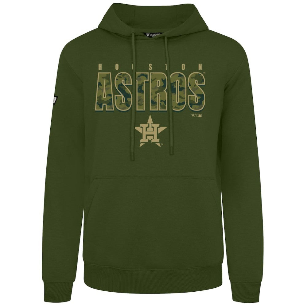 MLB Houston Astros Levelwear Podium Protect Pullover Hoodie