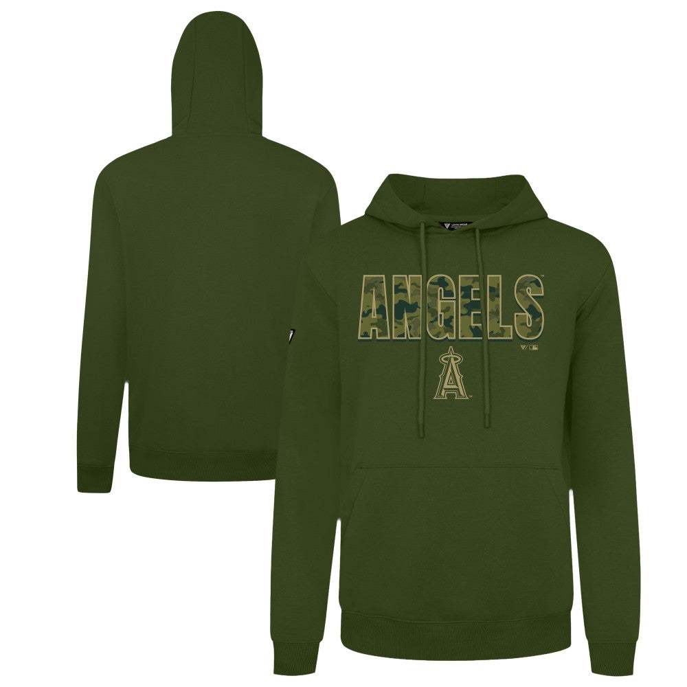 MLB Los Angeles Angels Levelwear Podium Protect Pullover Hoodie