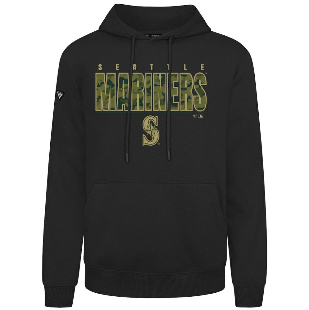 MLB Seattle Mariners Levelwear Podium Protect Pullover Hoodie