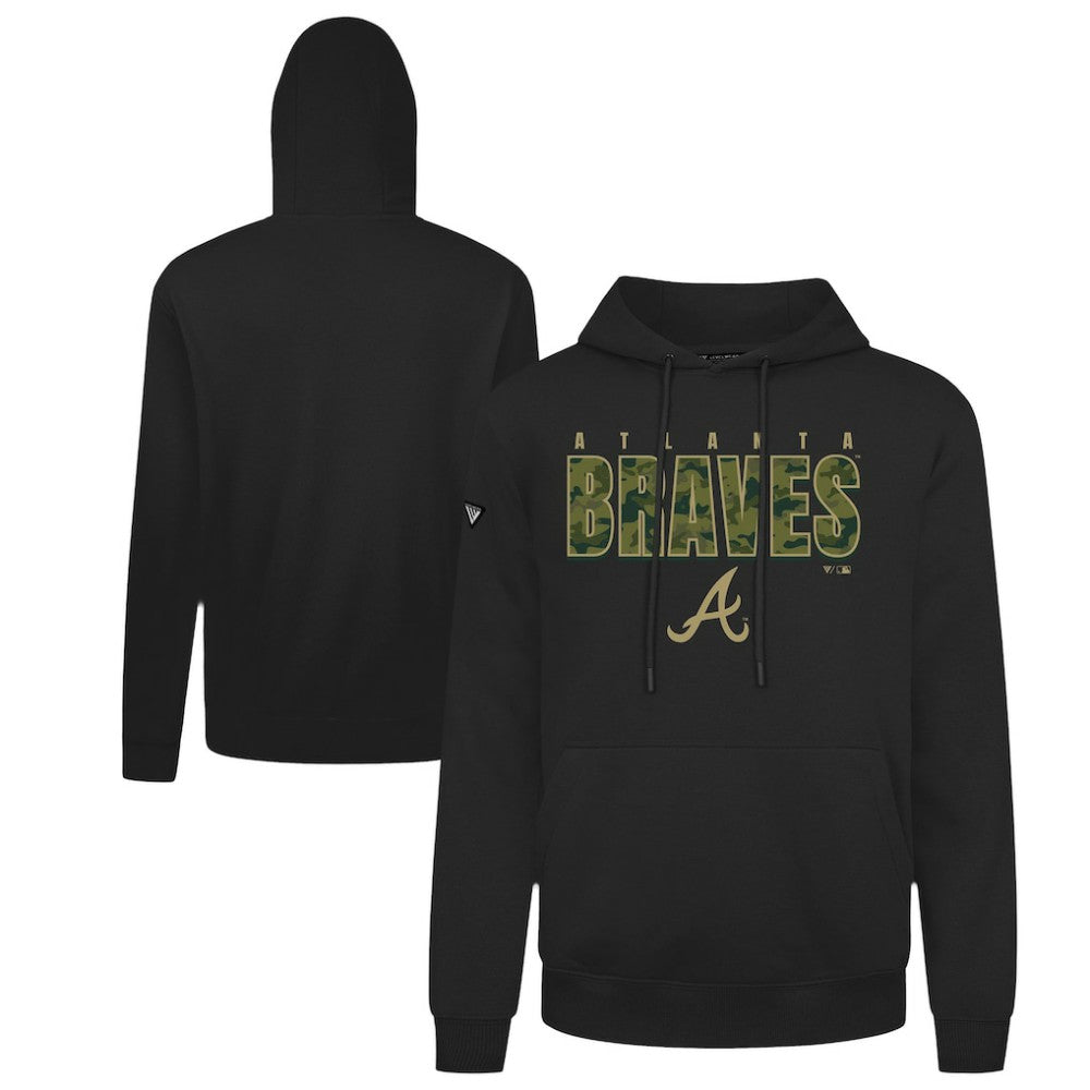 MLB Atlanta Braves Levelwear Podium Protect Pullover Hoodie