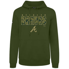 MLB Atlanta Braves Levelwear Podium Protect Pullover Hoodie