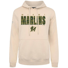 MLB Miami Marlins Levelwear Podium Protect Pullover Hoodie