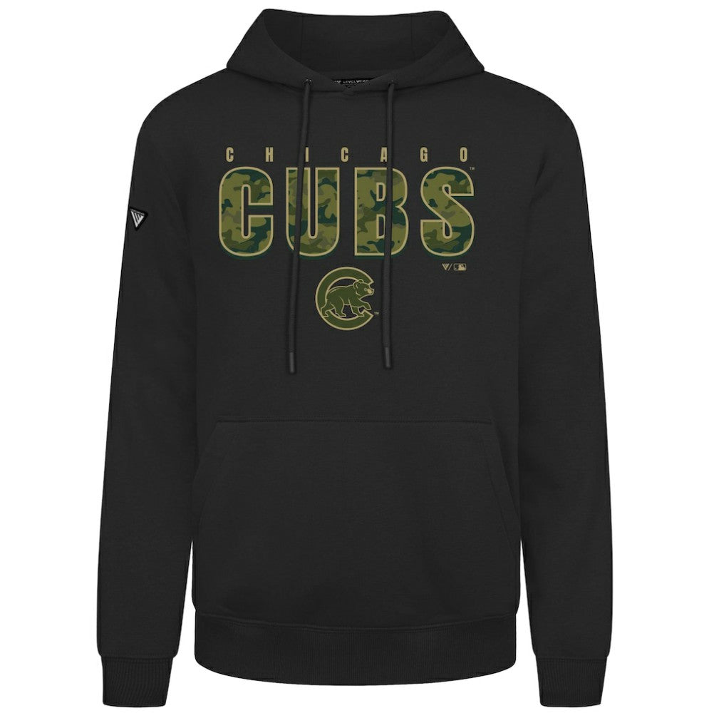 MLB Chicago Cubs Levelwear Podium Protect Pullover Hoodie