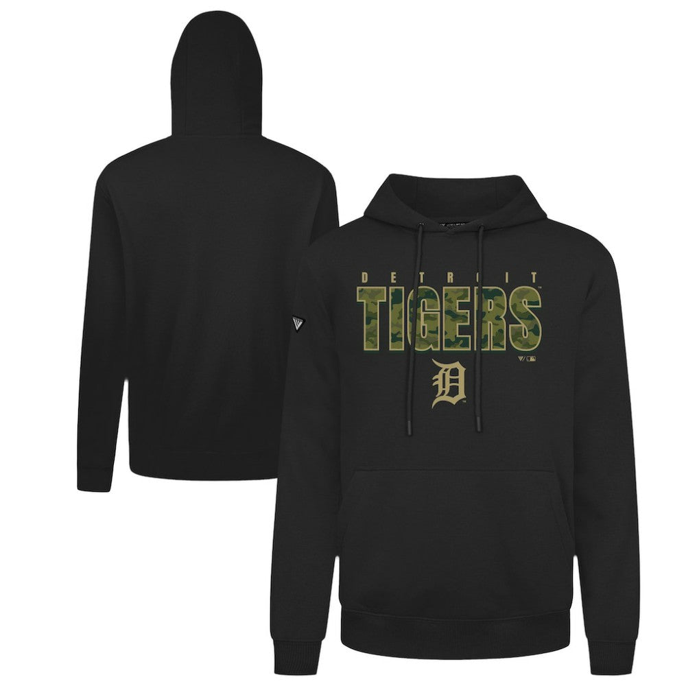 MLB Detroit Tigers Levelwear Podium Protect Pullover Hoodie
