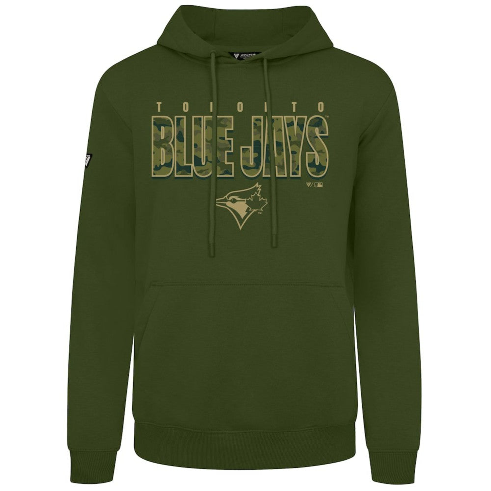 MLB Toronto Blue Jays Levelwear Podium Protect Pullover Hoodie