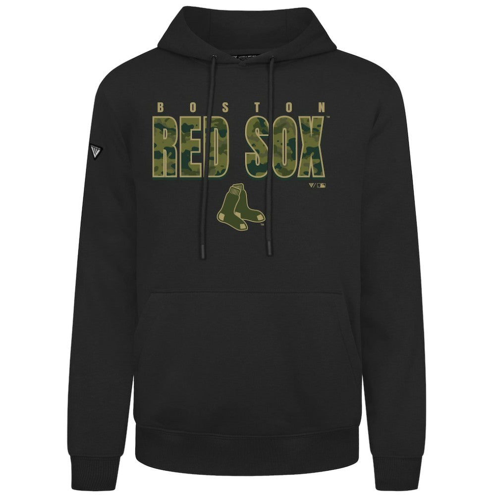 MLB Boston Red Sox Levelwear Podium Protect Pullover Hoodie