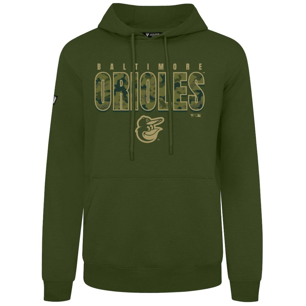 MLB Baltimore Orioles Levelwear Podium Protect Pullover Hoodie