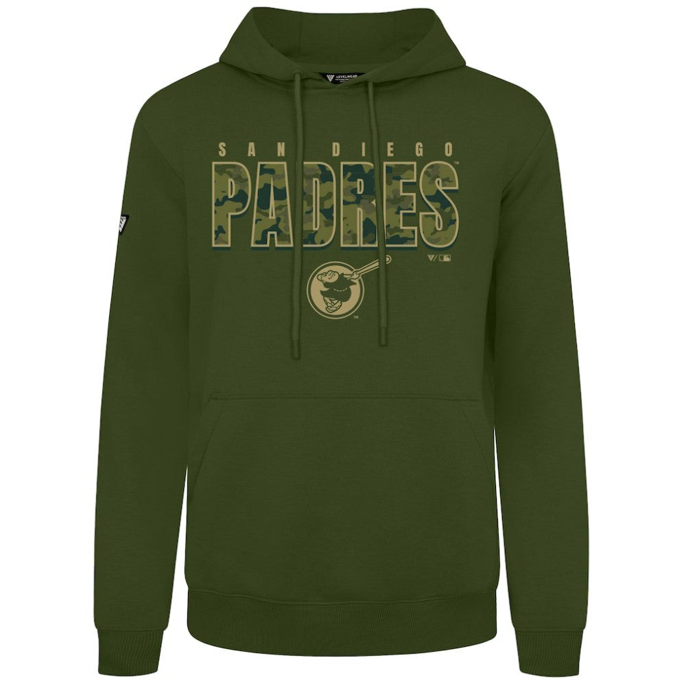 MLB San Diego Padres Levelwear Podium Protect Pullover Hoodie