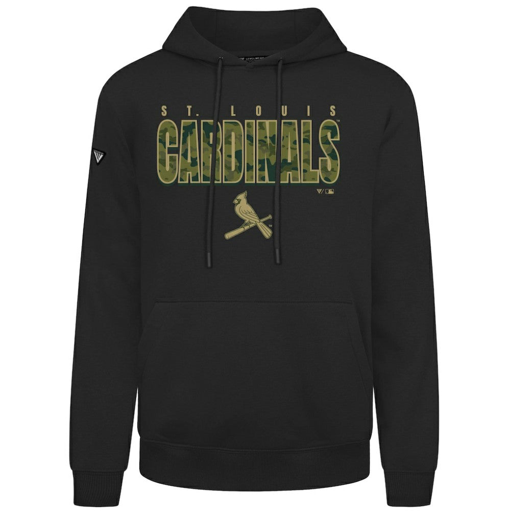 MLB St. Louis Cardinals Levelwear Podium Protect Pullover Hoodie