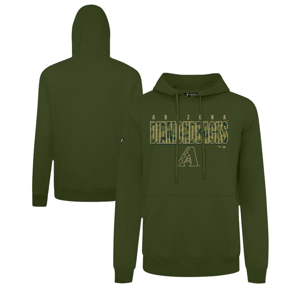 MLB Arizona Diamondbacks Levelwear Podium Protect Pullover Hoodie