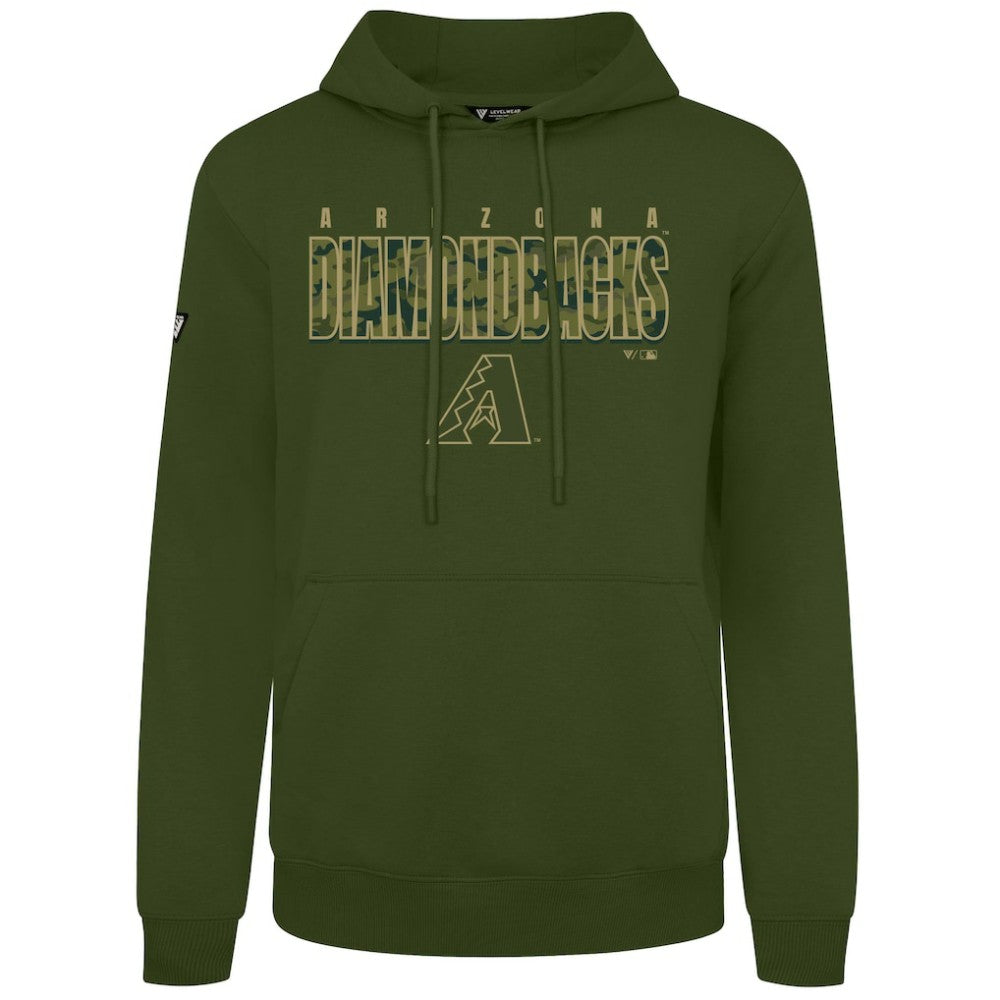 MLB Arizona Diamondbacks Levelwear Podium Protect Pullover Hoodie
