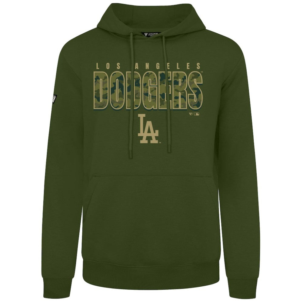 MLB Los Angeles Dodgers Levelwear Podium Protect Pullover Hoodie