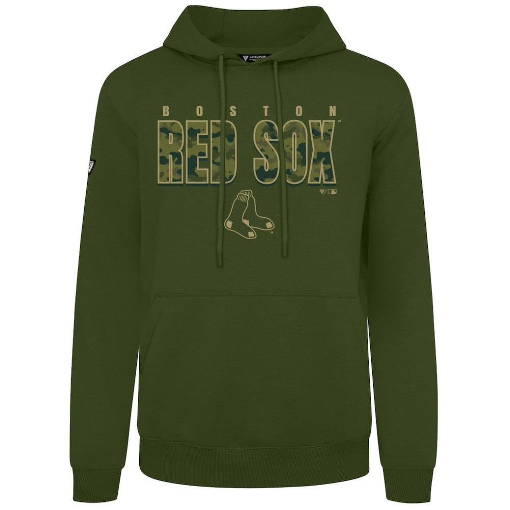 MLB Boston Red Sox Levelwear Podium Protect Pullover Hoodie