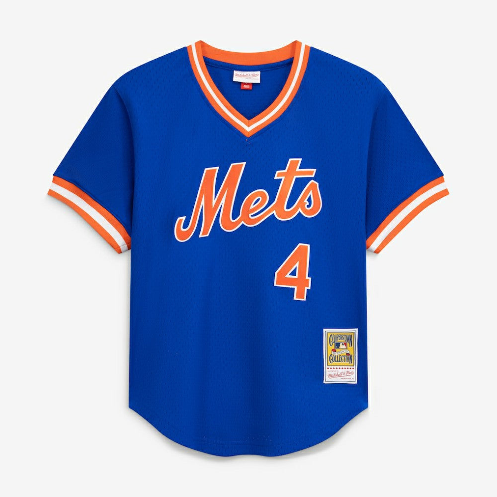 MLB Lenny Dykstra New York Mets Mitchell & Ness Authentic Batting Practice Jersey