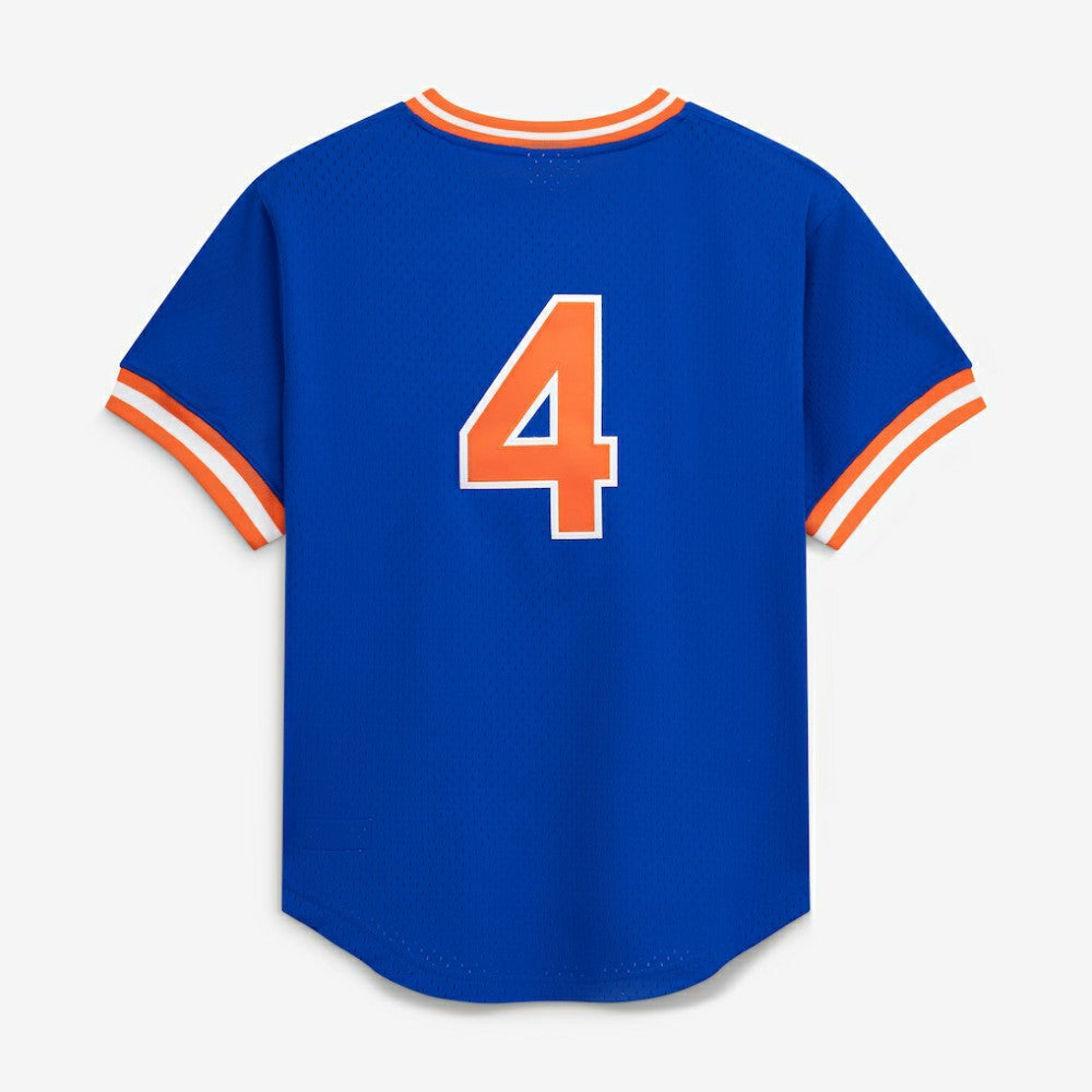 MLB Lenny Dykstra New York Mets Mitchell & Ness Authentic Batting Practice Jersey