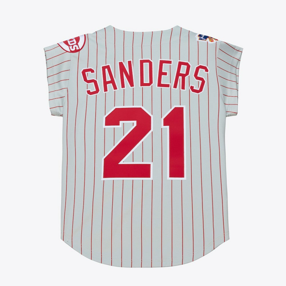 MLB Deion Sanders Cincinnati Reds Mitchell & Ness 1997 Authentic Jersey