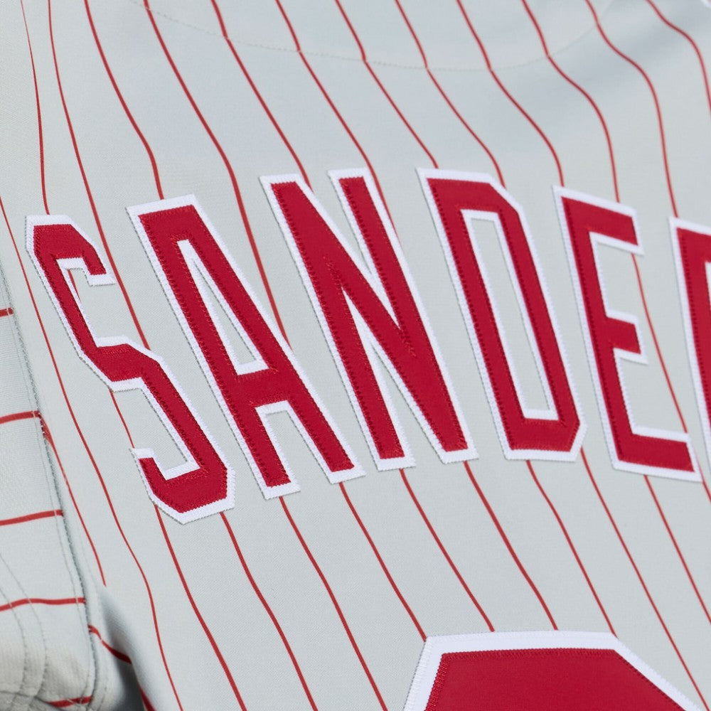 MLB Deion Sanders Cincinnati Reds Mitchell & Ness 1997 Authentic Jersey