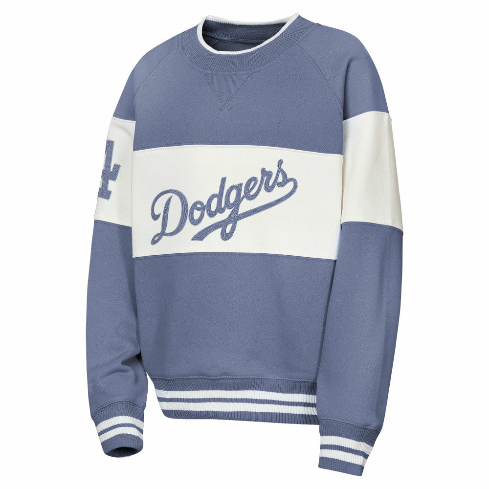 MLB Los Angeles Dodgers Outerstuff Youth Ultimate Pastels On Base Sweatshirt