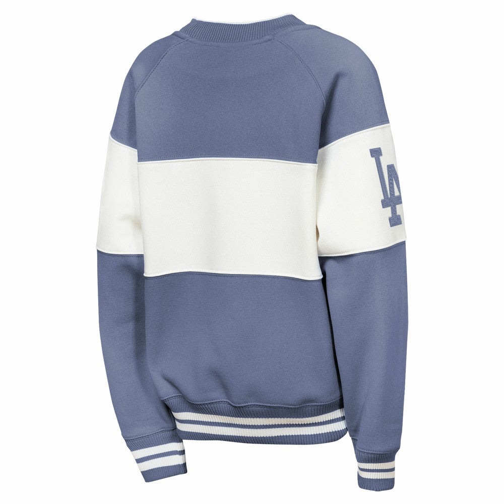 MLB Los Angeles Dodgers Outerstuff Youth Ultimate Pastels On Base Sweatshirt