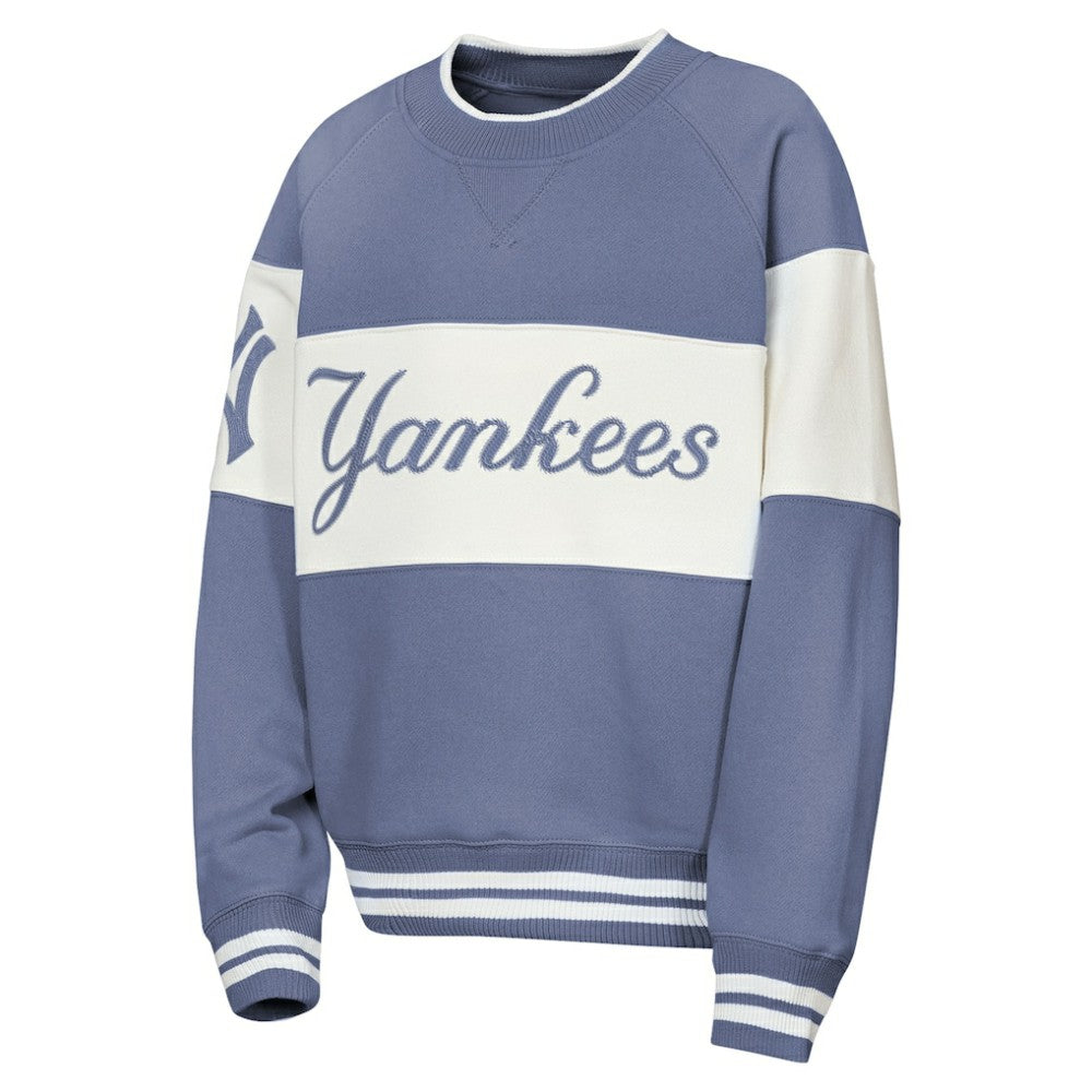 MLB New York Yankees Outerstuff Youth Ultimate Pastels On Base Sweatshirt