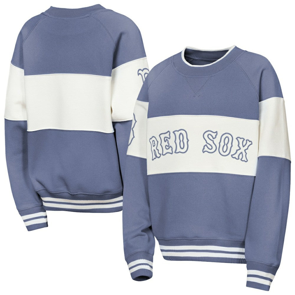 MLB Boston Red Sox Outerstuff Youth Ultimate Pastels On Base Sweatshirt