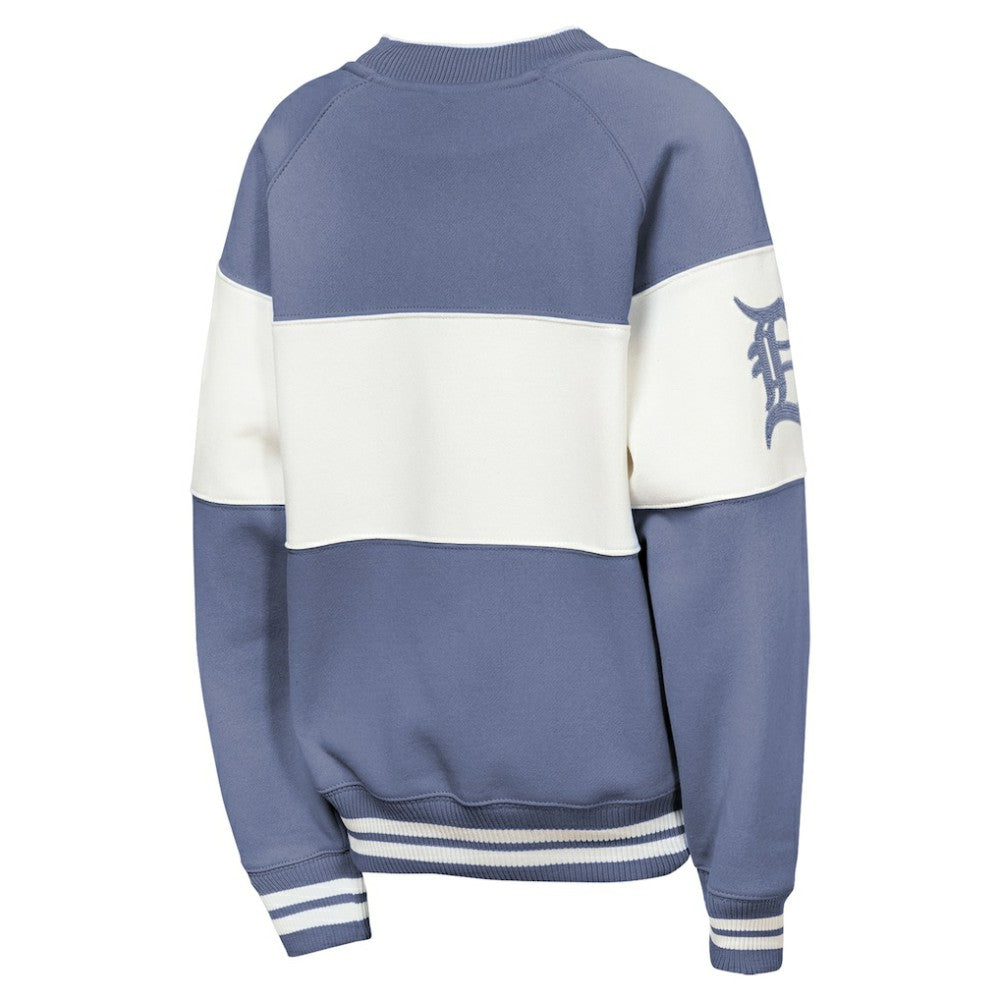 MLB Detroit Tigers Outerstuff Youth Ultimate Pastels On Base Sweatshirt
