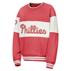 MLB Philadelphia Phillies Outerstuff Youth Ultimate Pastels On Base Sweatshirt