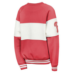 MLB Philadelphia Phillies Outerstuff Youth Ultimate Pastels On Base Sweatshirt