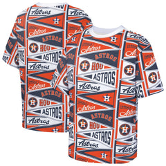 MLB Houston Astros Outerstuff Youth All-Over Pennant T-Shirt
