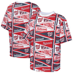 MLB Washington Nationals Outerstuff Youth All-Over Pennant T-Shirt