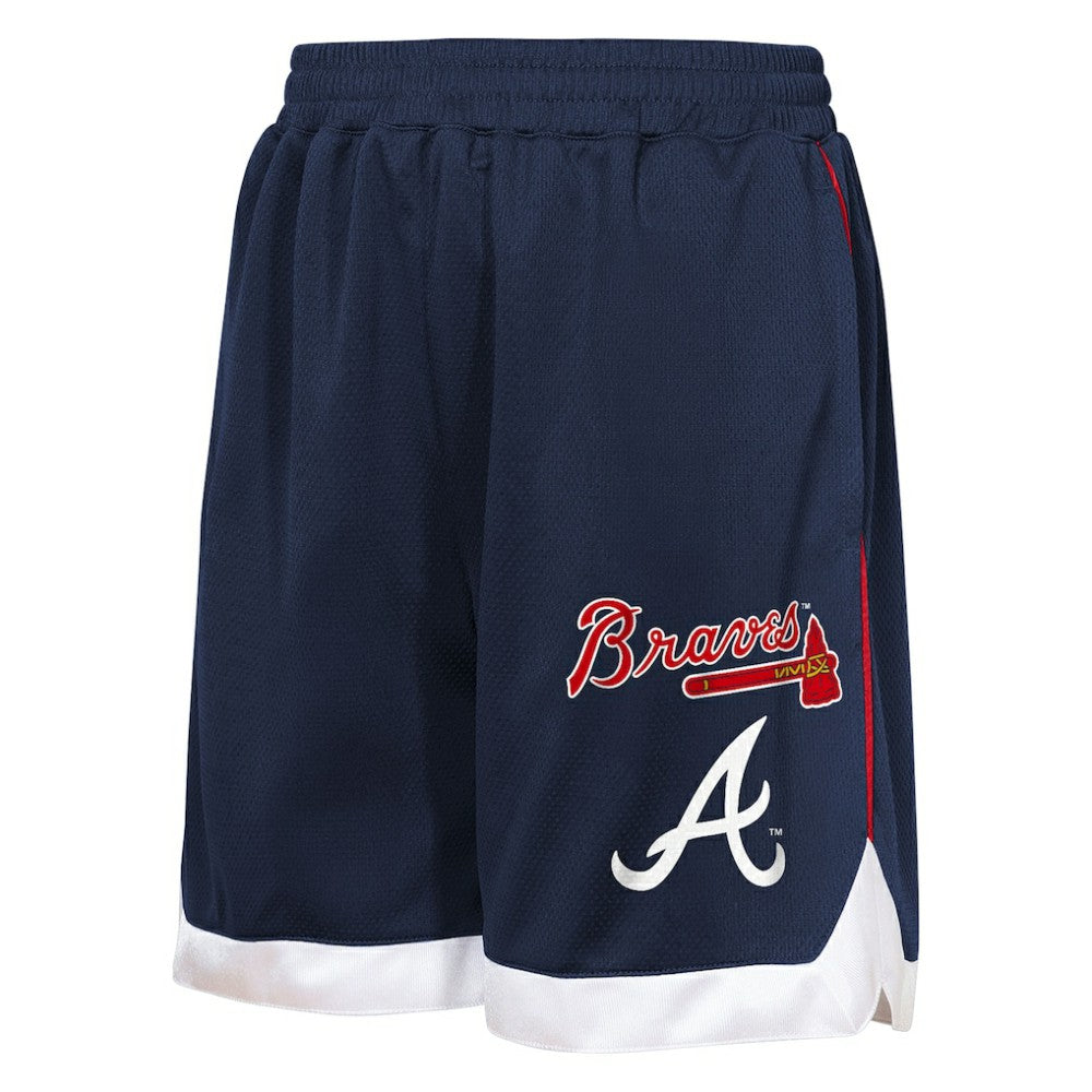 MLB Atlanta Braves Outerstuff Youth Big League All Star Fashion Shorts
