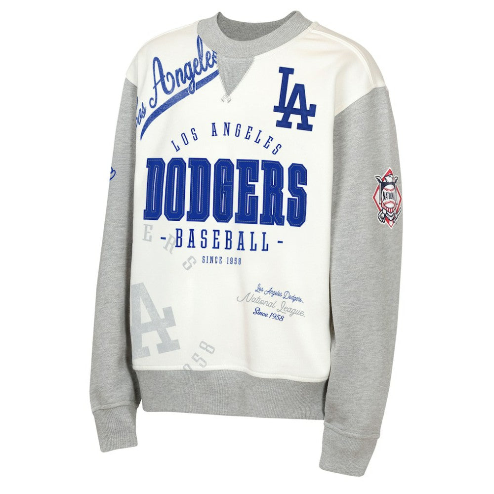 MLB Los Angeles Dodgers Outerstuff Youth Big League Power Hit Fleece Sweatshirt