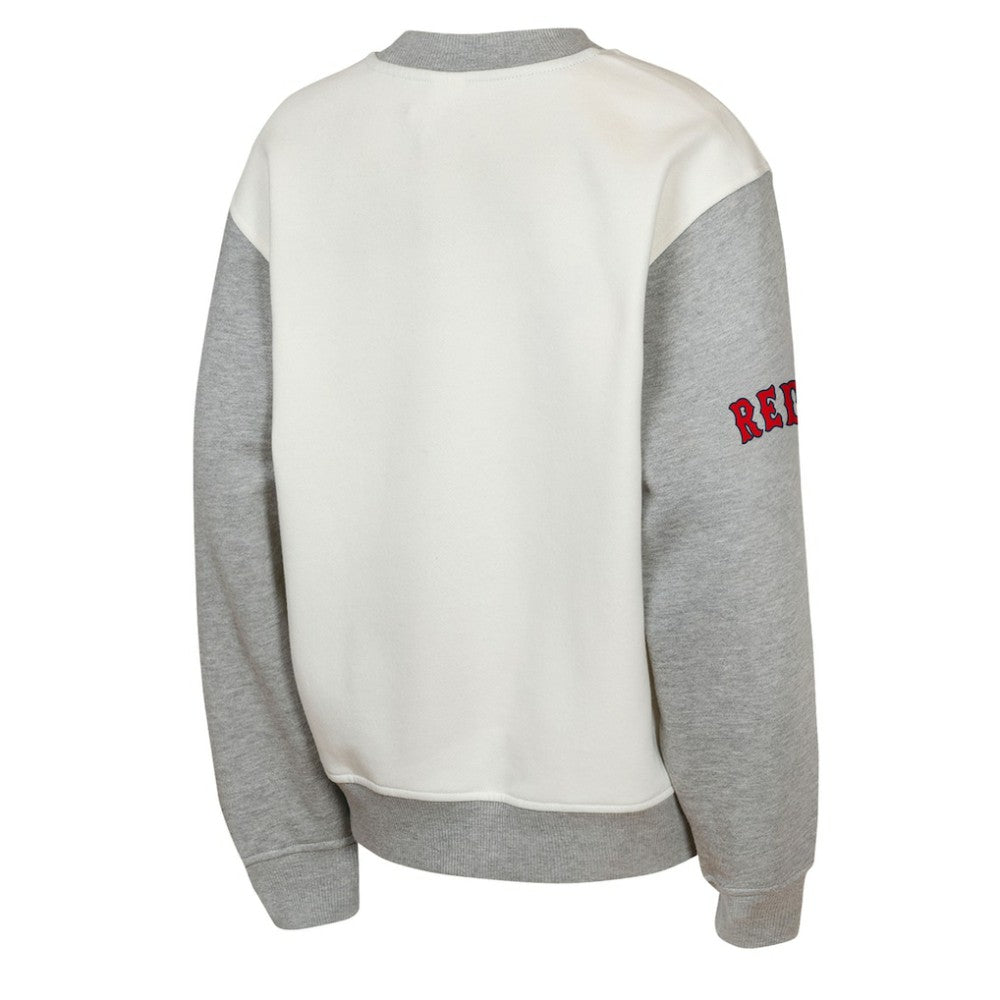 MLB Boston Red Sox Outerstuff Youth Big League Power Hit Fleece Sweatshirt