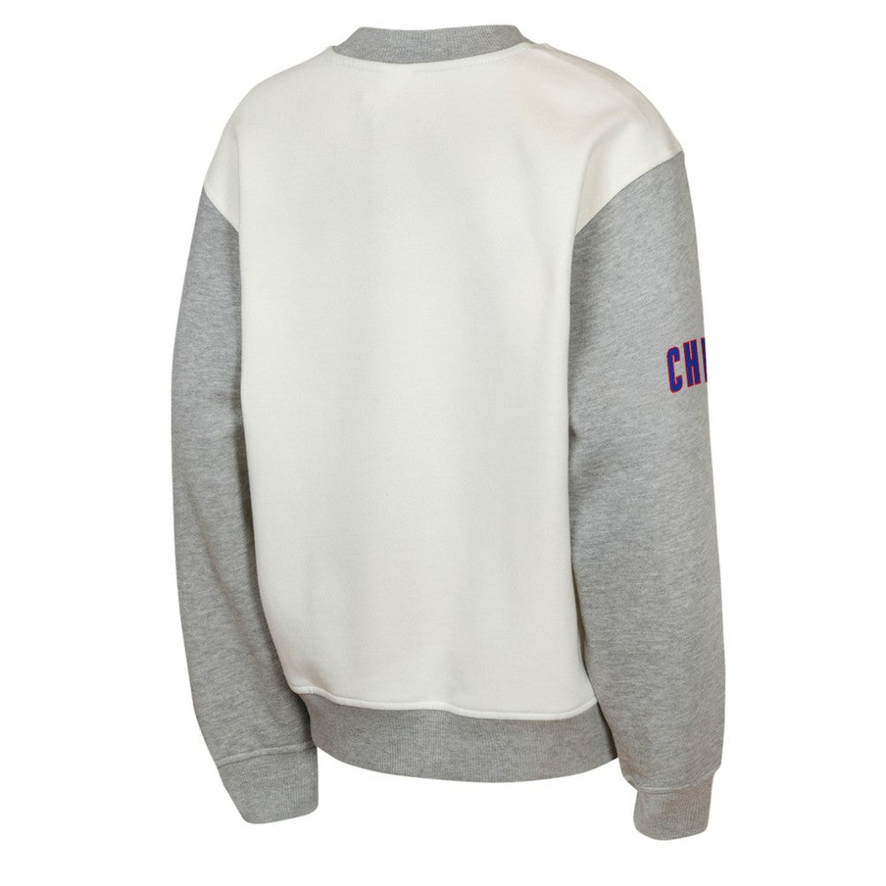 MLB Chicago Cubs Outerstuff Youth Big League Power Hit Fleece Sweatshirt